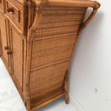 Rattan dresser 1960s
