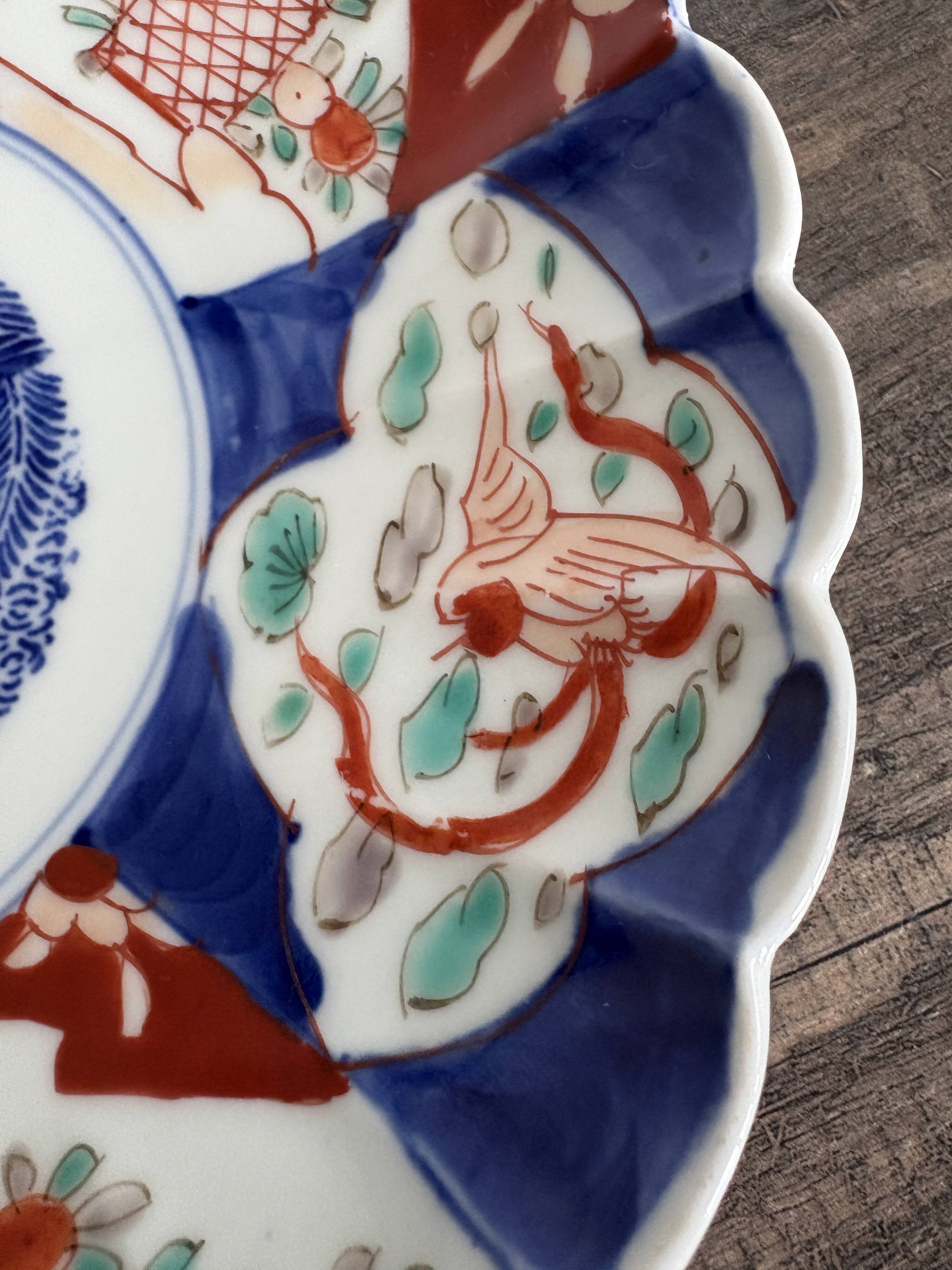 Antique Japanese Imari plate