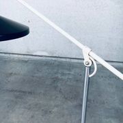 Panama Floor Lamp in Black by Wim Rietveld for Gispen, 1957