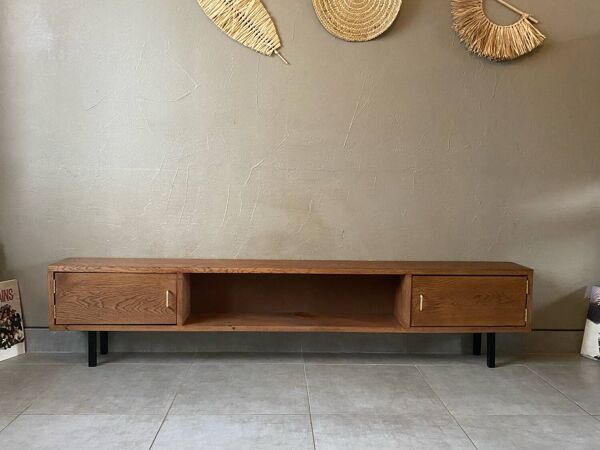 Enfilade en bois massif ( peu profonde )