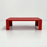 Table basse Amanta rouge par Mario Bellini pour C&B Italia, 1970