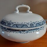 Iron earth soup tureen