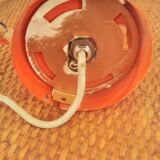Set of 2 orange wall lights 70's