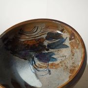 Large Mid-Century Ceramic Bowl by Conny Walther, 1970s