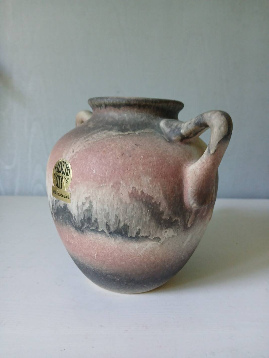Ruscha vase art Germany Fat Lava vintage 1960s 310 ceramic