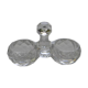 Small crystal salt shaker from Baccarat