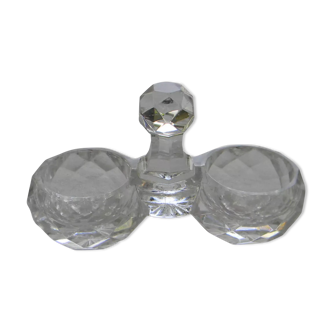 Small crystal salt shaker from Baccarat