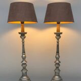 Paire de lampes italiennes