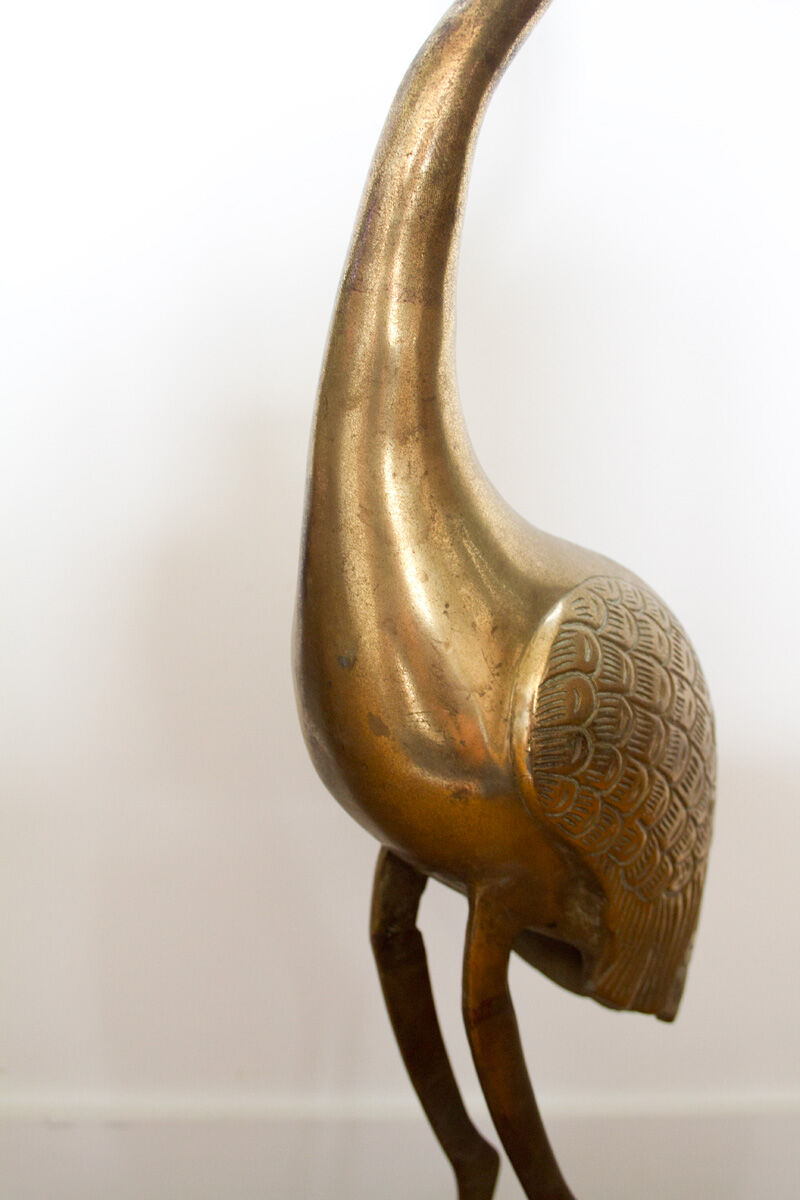 Brass heron