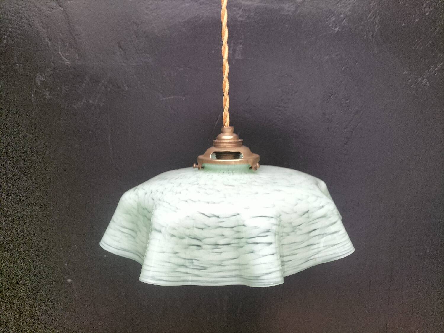 Clichy glass pendant light