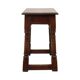 Tabouret en chêne massif anglais, 19e siècle