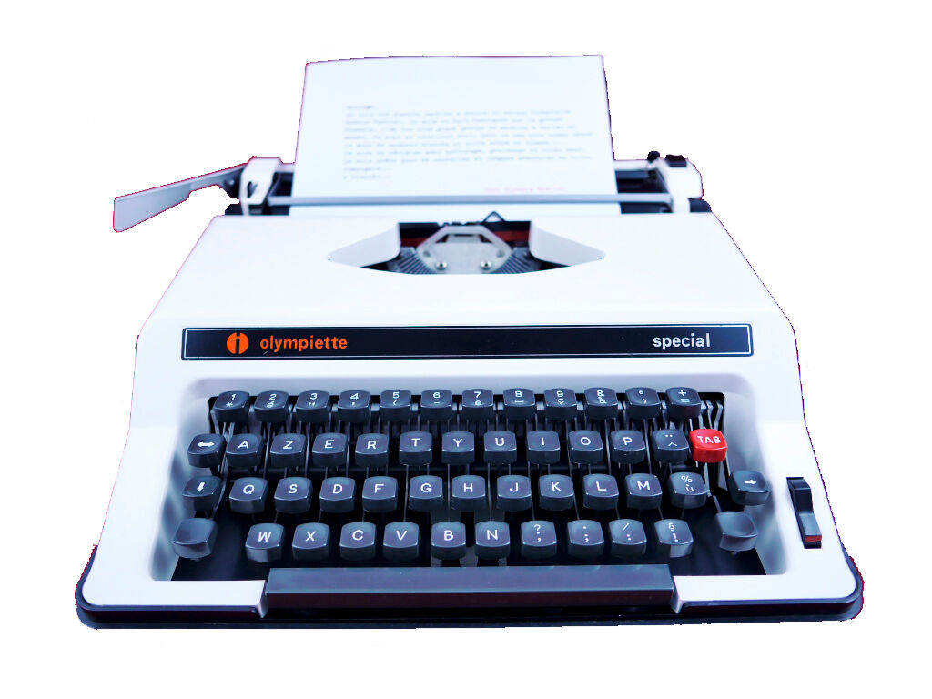 Olympiette special olympia typewriter