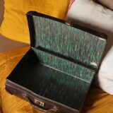 Brown vintage suitcase