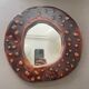 Ceramic mirror signed Ferré 1974