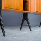 Danish Modular Teak Shelving, 1960s