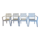 Ensemble de 4 chaises en bois