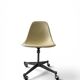 Ecru fibreglass wheelchair by H. Miller for International Furniture