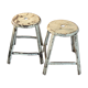 Pair of industrial stool