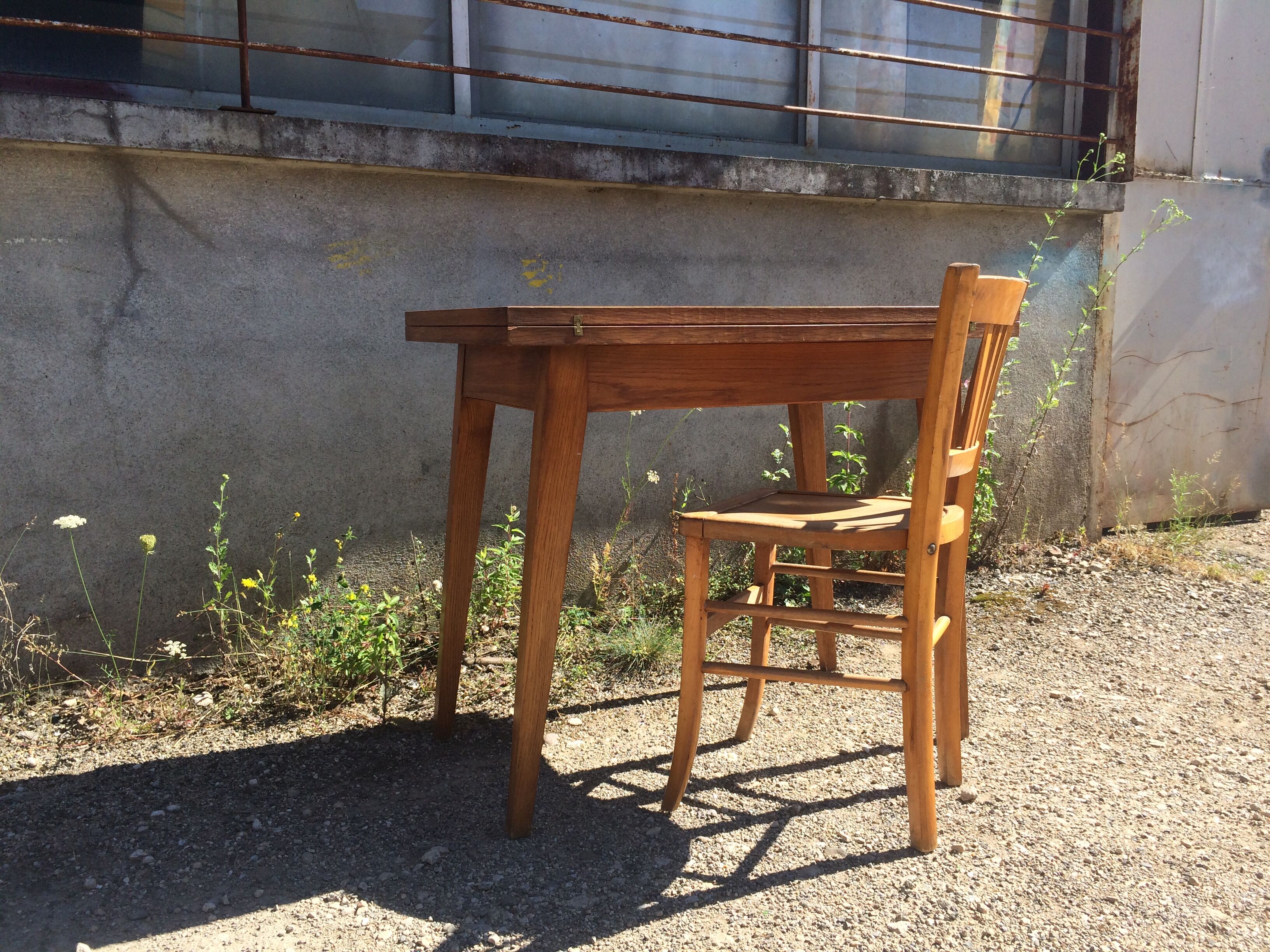 Table portfolio foot compass 50s