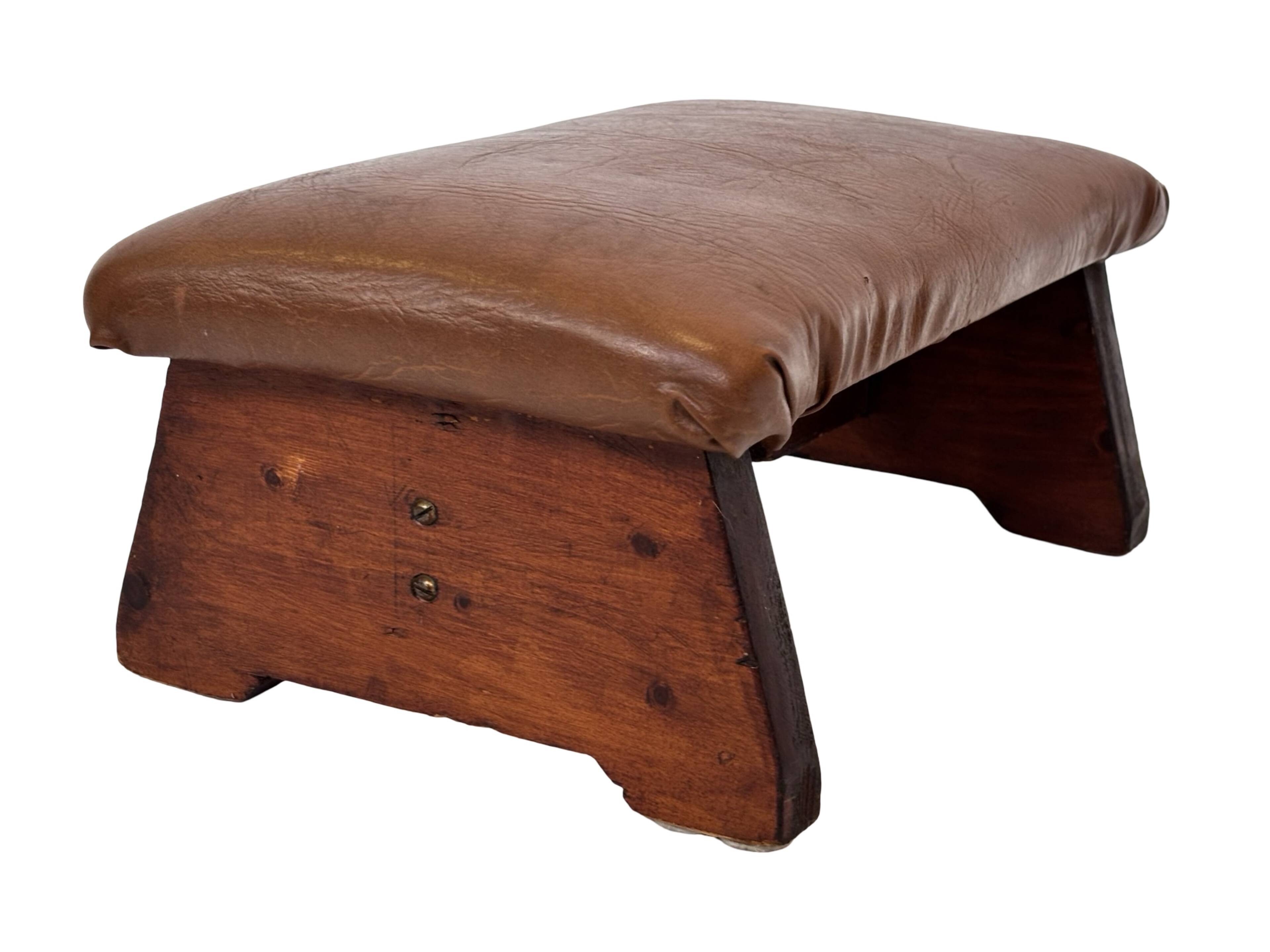 Art Deco footstool foot rest minimalist 30's design