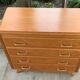 Vintage compass feet dresser