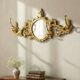 Bronze pole with mirror Imperio style years 40