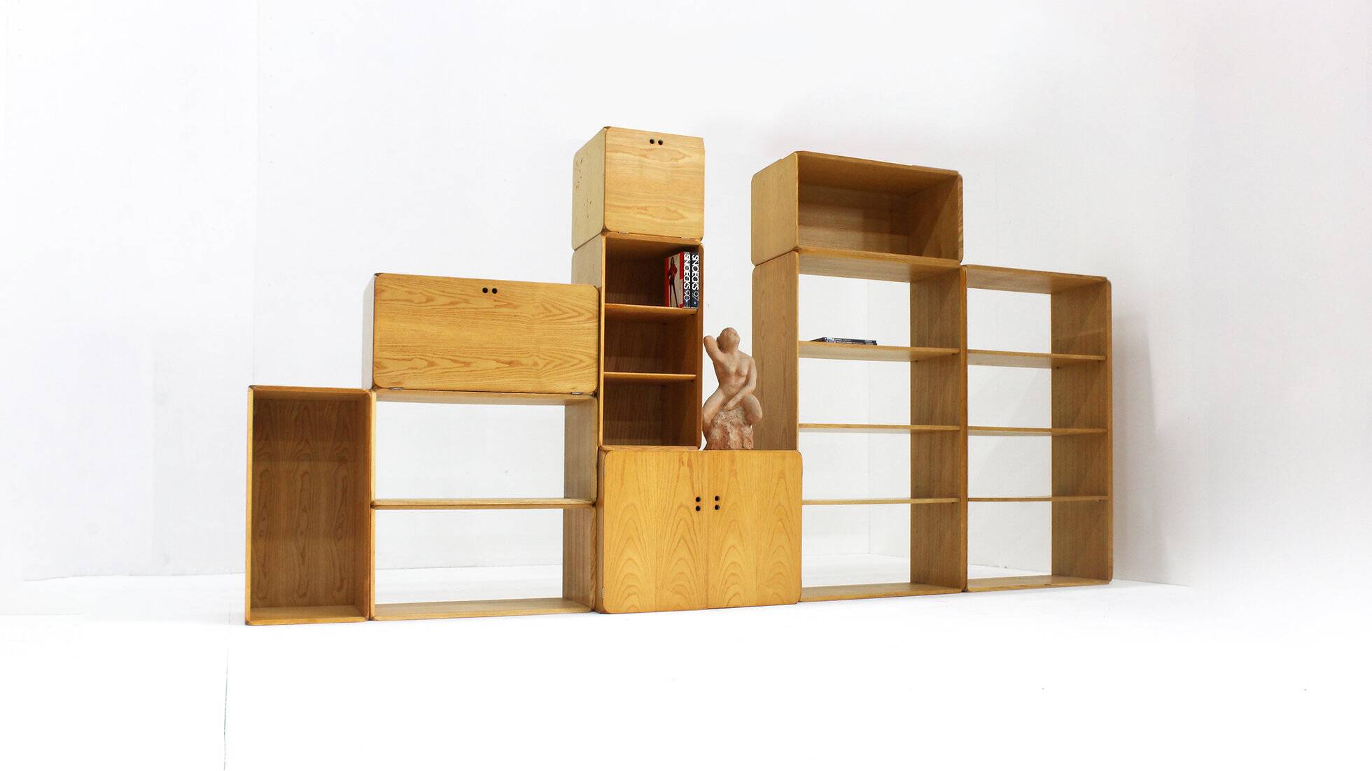 Vintage modular wall unit Samara by Derk Jan de Vries