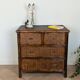 Commode bambou et rotin