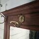 Antique coat rack in solid oak