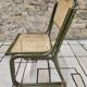 Breuer style bamboo cane chair 1980"