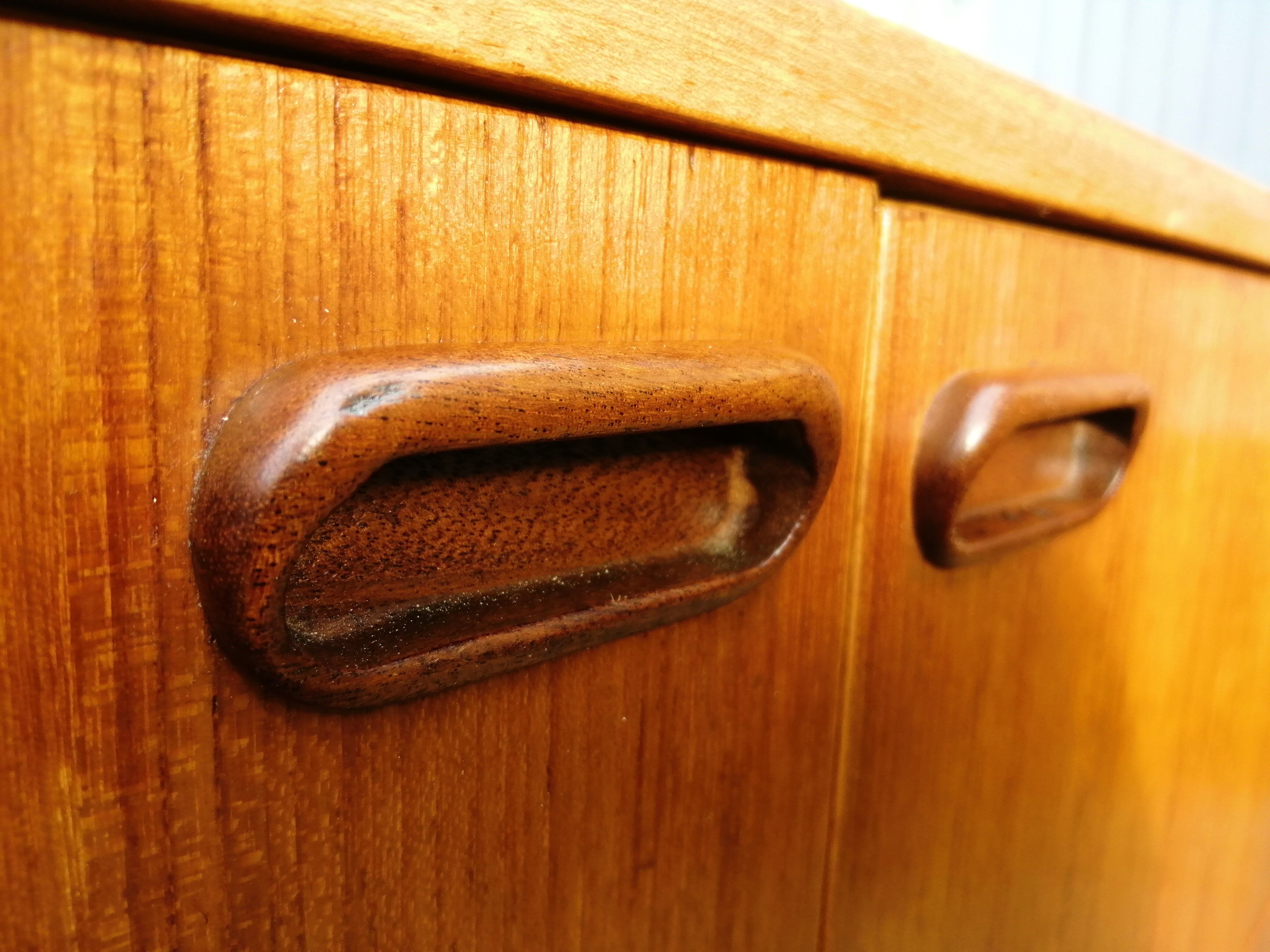 Enfilade en teck des années 60