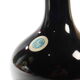 Vase en céramique noire