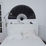 Large fan dark canage - 144 cm