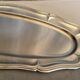 Plat à poisson inox modèle filet Louis XV 59,5 cm