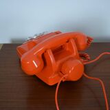 Orange dial phone