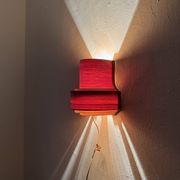 Ensemble de 2 lampes murales en bois par Hans Agne Jakobsson