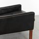 Fauteuil à oreilles et repose-pieds vintage par Rudolf Glatzel pour Kill In