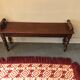 Solid oak bench 96 cm