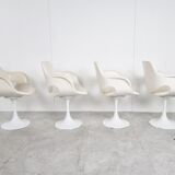 Vintage tulip dining chairs, 1960s
