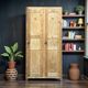 Vintage wooden wardrobe 1940