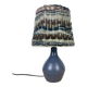 Karoly Balogh ceramic lamp in Dreux, wool lampshade