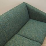 Green melange sofa, Danish design, 1960s, manufacturer: A. Mikael Laursen, designer: Illum Wikkelsø