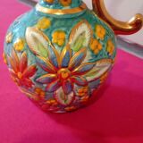 Vase/Pitcher in Belgian ceramic, signed H. Bequet