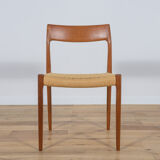 Mid-century dining chairs model 77 by Niels Otto Møller for J.L. Møllers, 1960s, Set of 4
