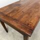 19th-century solid oak dining table