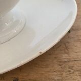 Creil and Montereau porcelain sauce boat