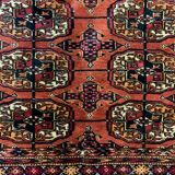 Turkmen tekke main carpet, 290x240 cm