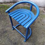 Vintage blue bar stools
