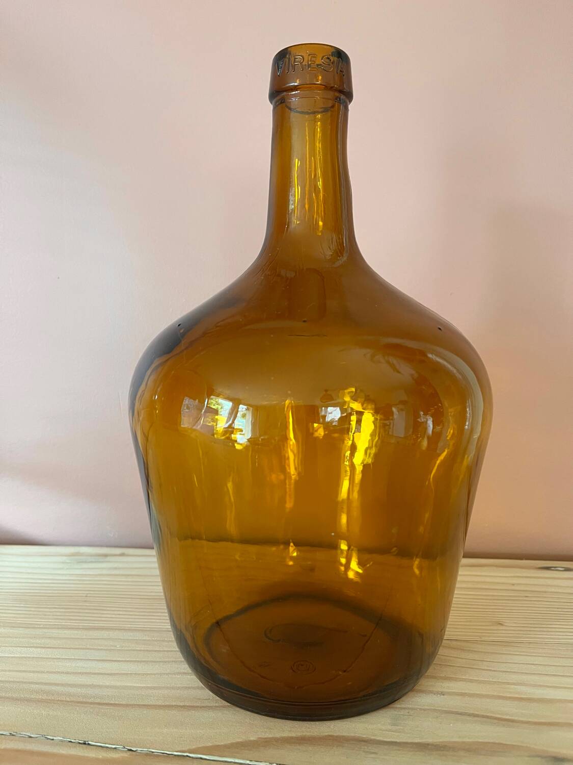 Amber demijohn viresa