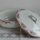 Old tureen Boch La Louvière model Lily pink flowers decor